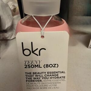 bkr Pink Water Bottle 250ml